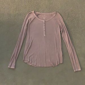 American Eagle soft & sexy ribbed long sleeve
